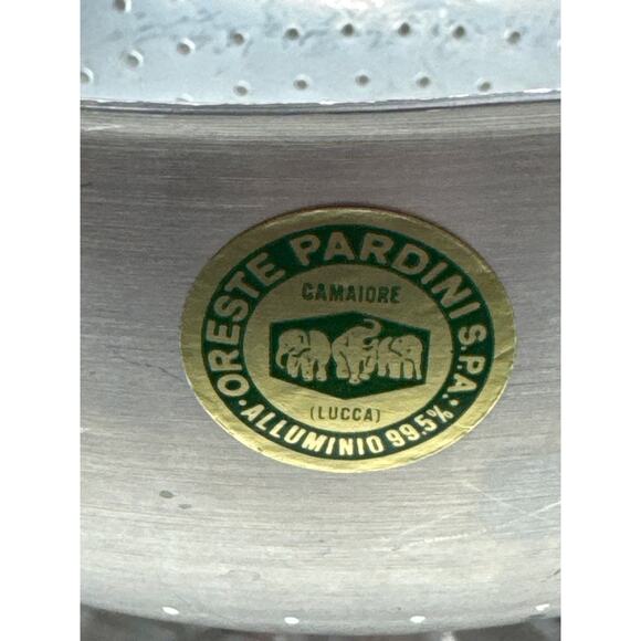 Oreste Pardini Aluminum Colander Strainer With‎ Handle Made in Italy - Picture 2 of 8